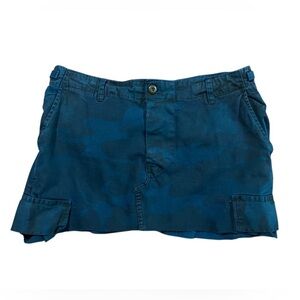 💙 NWT Urban Outfitters Urban Renewal Cargo Pocket Micro Mini Skirt